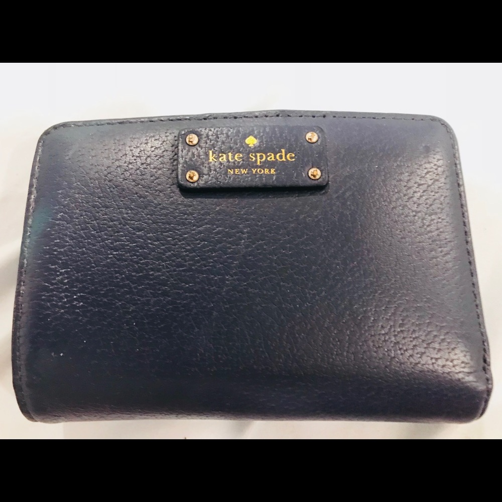 Kate Spade Small wallet Fold Blue